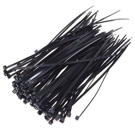 Q2 PRODUCTS 11" Black UV Resist 120 lb Cable Tie 100/bag CBL 11-120-BLK